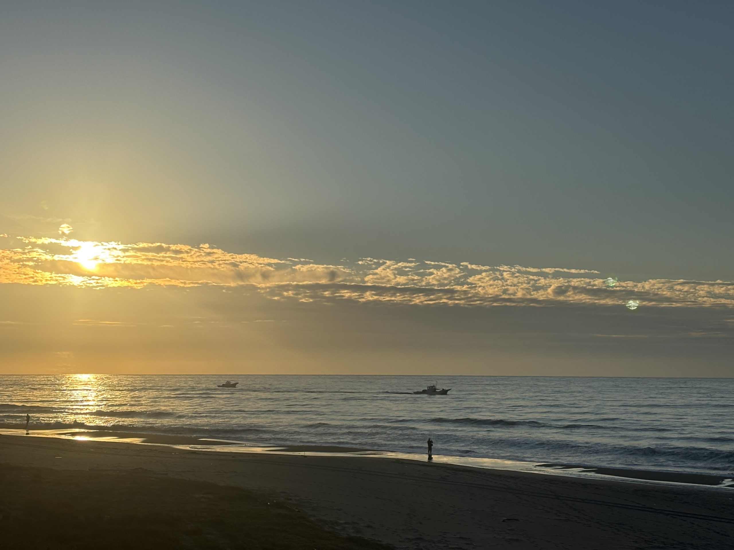 今朝の太平洋♪
